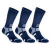 Ψηλές αθλητικές κάλτσες RS 560 3 ζεύγη - Μπλε/Λευκό