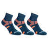 RS 560 Mid Sport Socks Tri-Pack - Grey/Orange