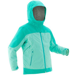 Детская зимняя куртка Dityacha-kurtka-sh500-x-warm-3-v-1-dlya-zimovogo-turizmu-zelena