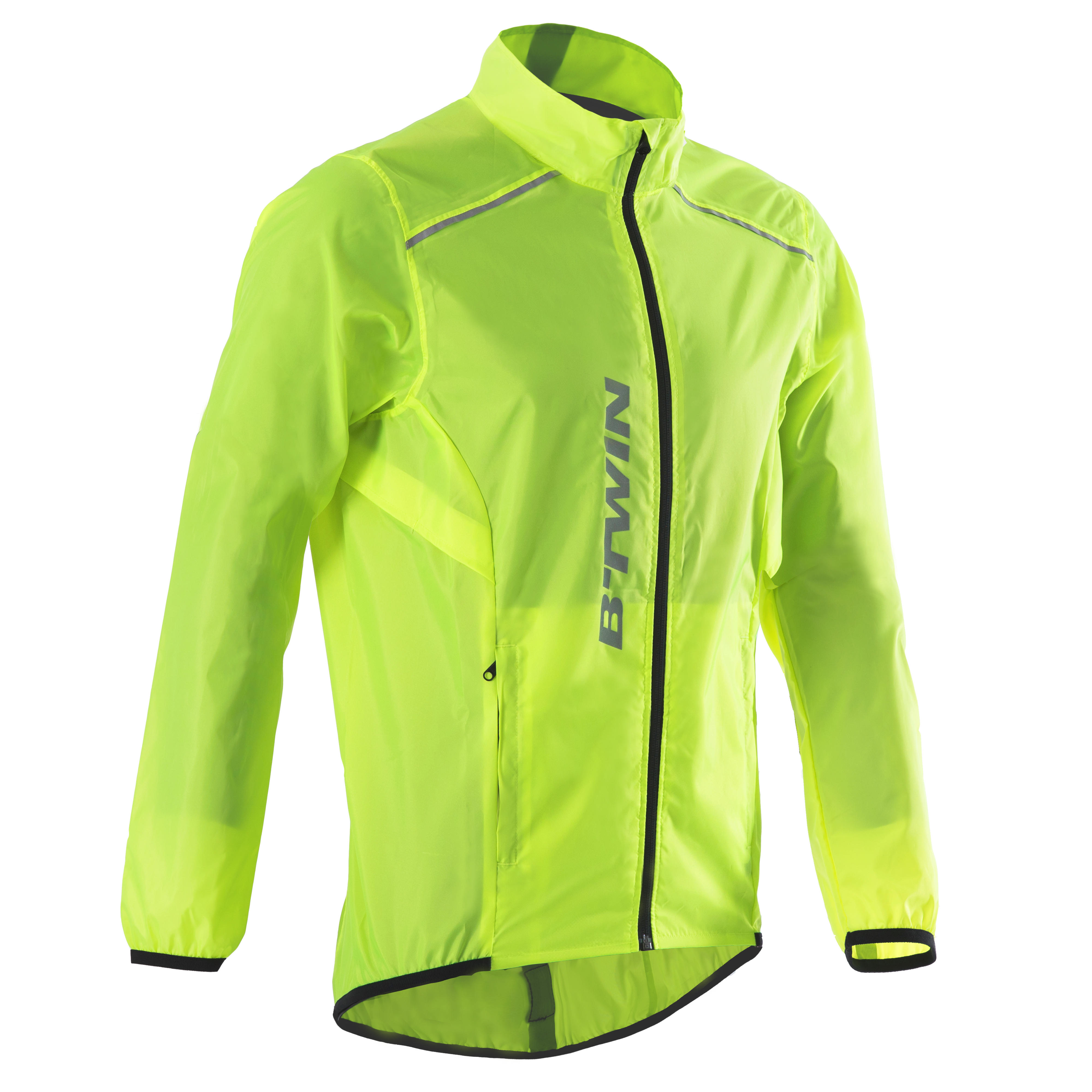 decathlon rain jacket cycling