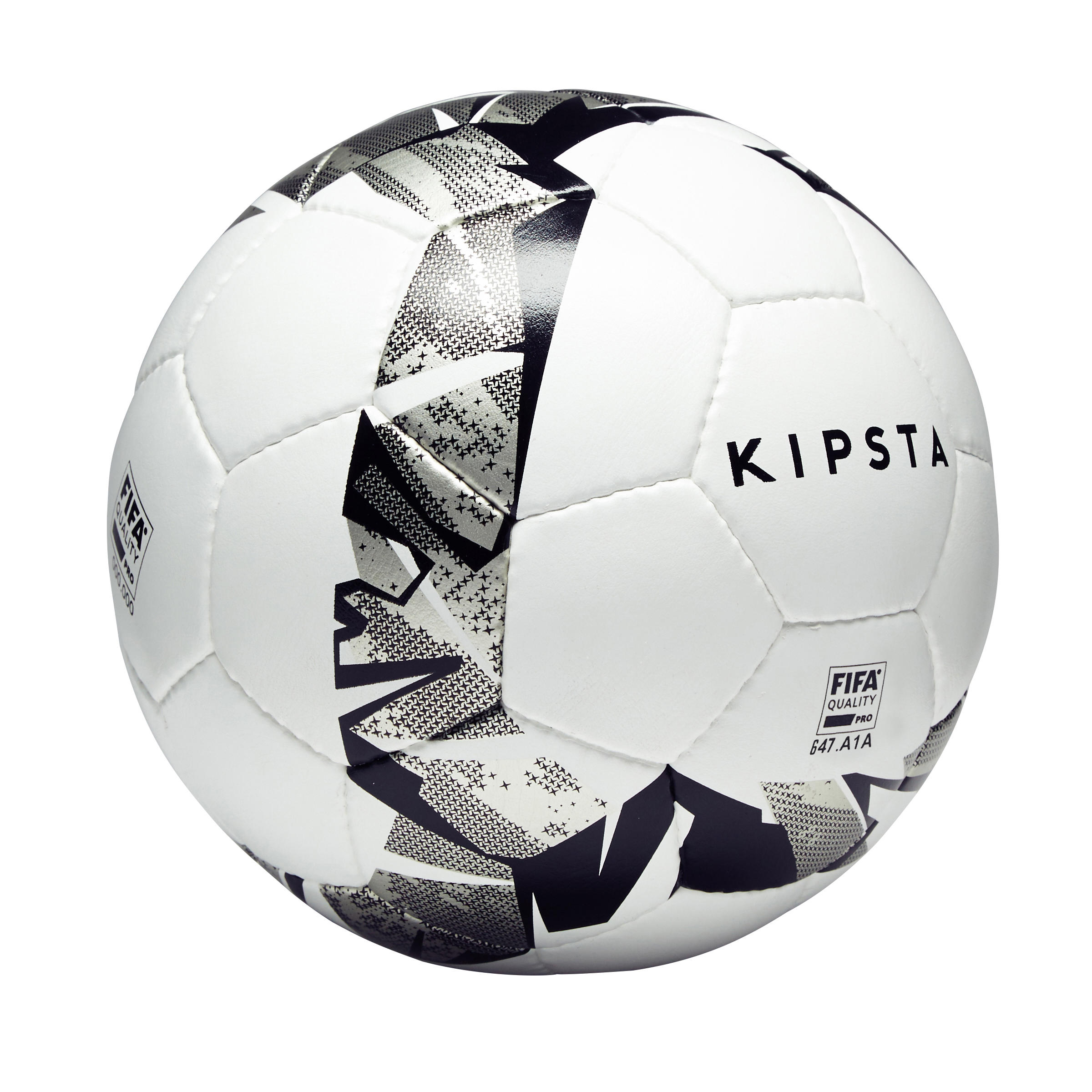 Balón de Fútbol Sala Kipsta 900 63 cm blanco y gris Imviso Decathlon