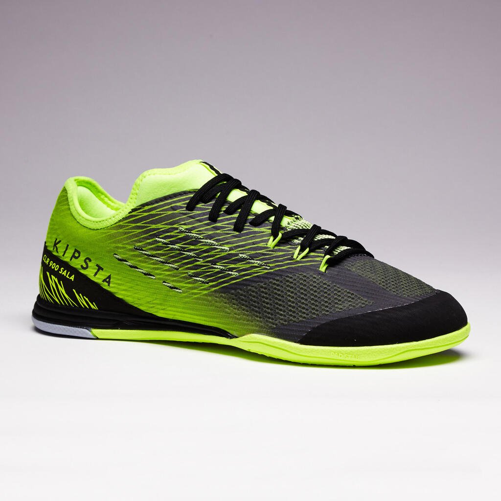 Hallenschuhe Futsal Fußball CLR 900 Erwachsene gelb