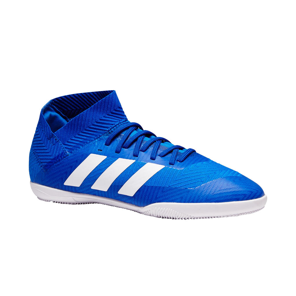 Nemeziz Tango 3 AW18 Kids' Futsal Boots - Blue/White