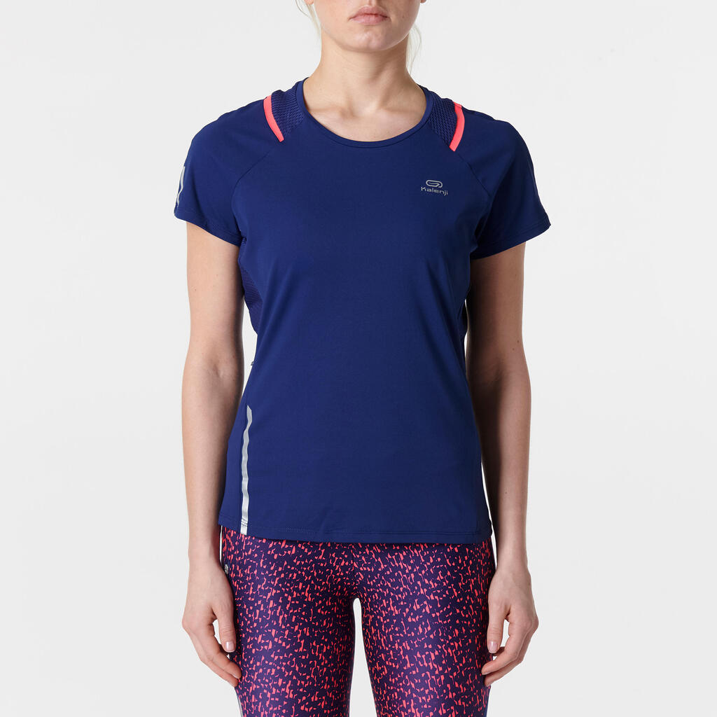 Laufshirt kurzarm Run Dry+ Damen rosa