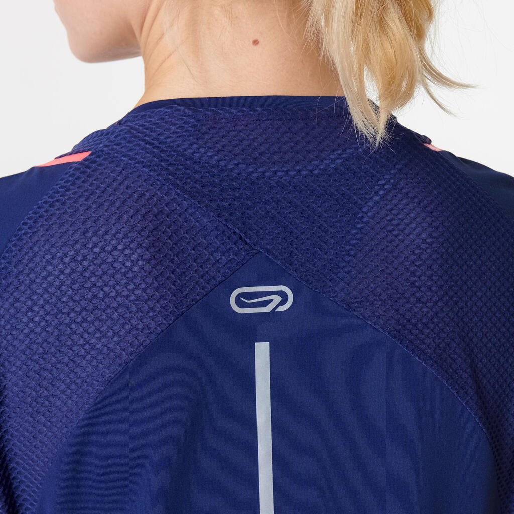 Laufshirt kurzarm Run Dry+ Damen rosa