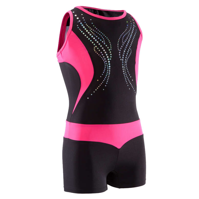 WOMEN ARTISTIC GYM APPAREL, HAND GRIP Gymnastics - 500 Gymnastics Biketard DOMYOS - Gymnastics