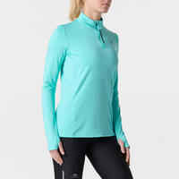 Run Warm Women's Running Long-Sleeved Jersey - Black