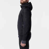 RUN WARM+ MEN'S RUNNING JACKET - BLACK