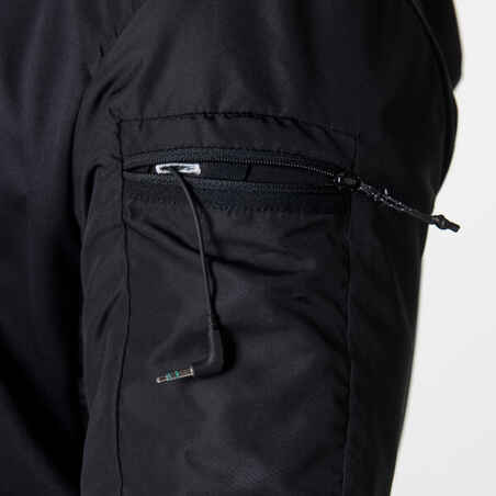 RUN WARM+ MEN'S RUNNING JACKET - BLACK