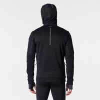 RUN WARM+ MEN'S RUNNING JACKET - BLACK