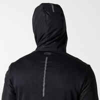 RUN WARM+ MEN'S RUNNING JACKET - BLACK