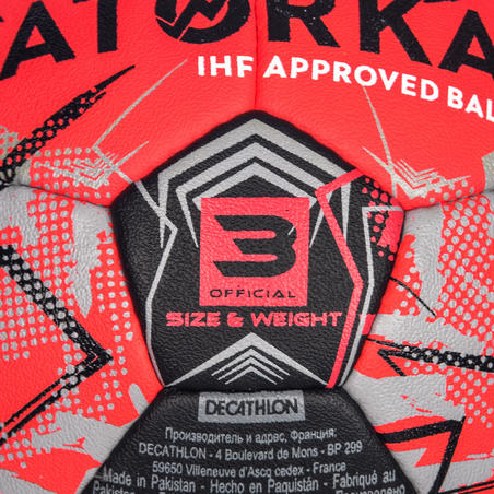 Мяч гандбольный размер 3, H900