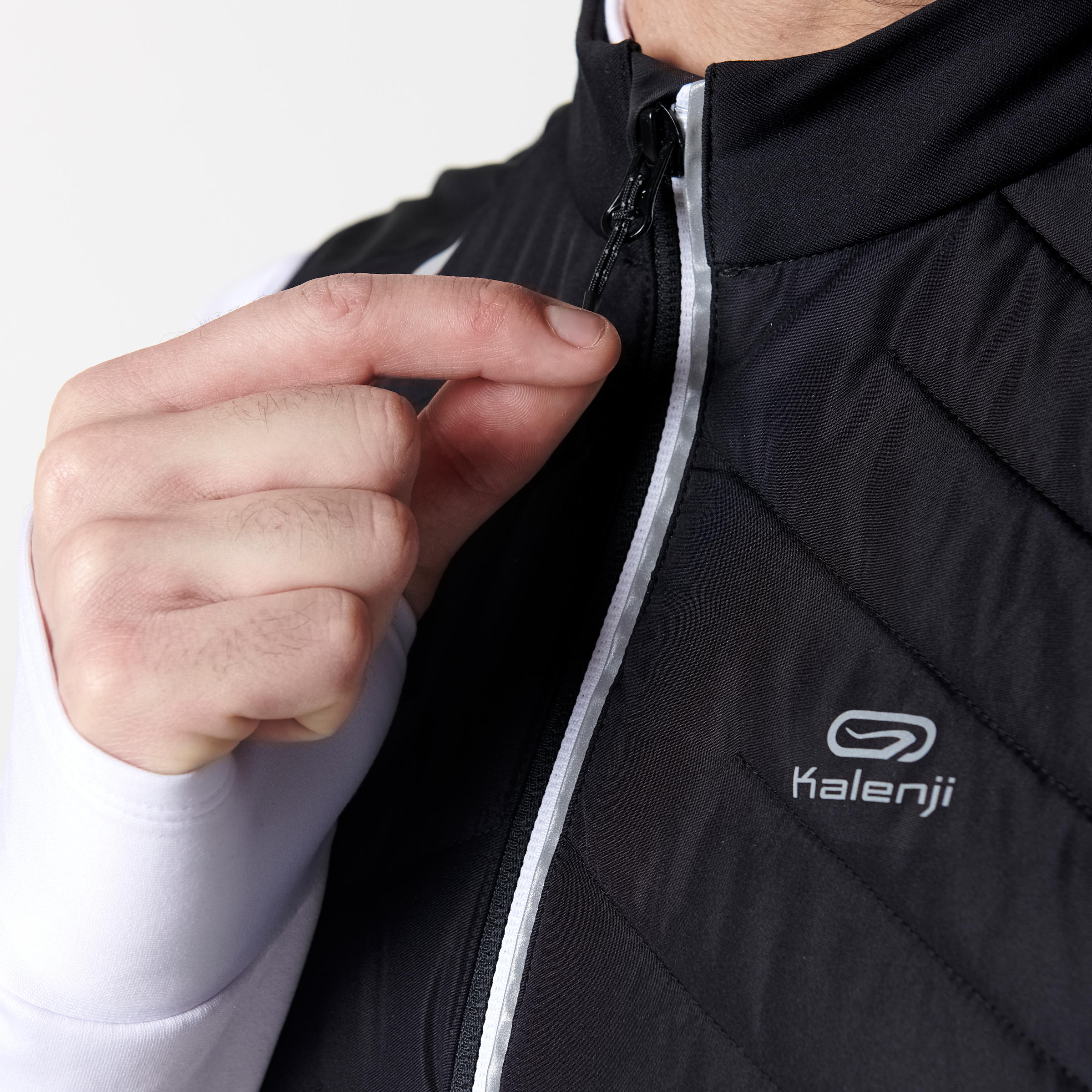 Veste de course à pied Warm+ - Hommes - KIPRUN