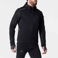 RUN WARM+ MEN'S RUNNING JACKET - BLACK