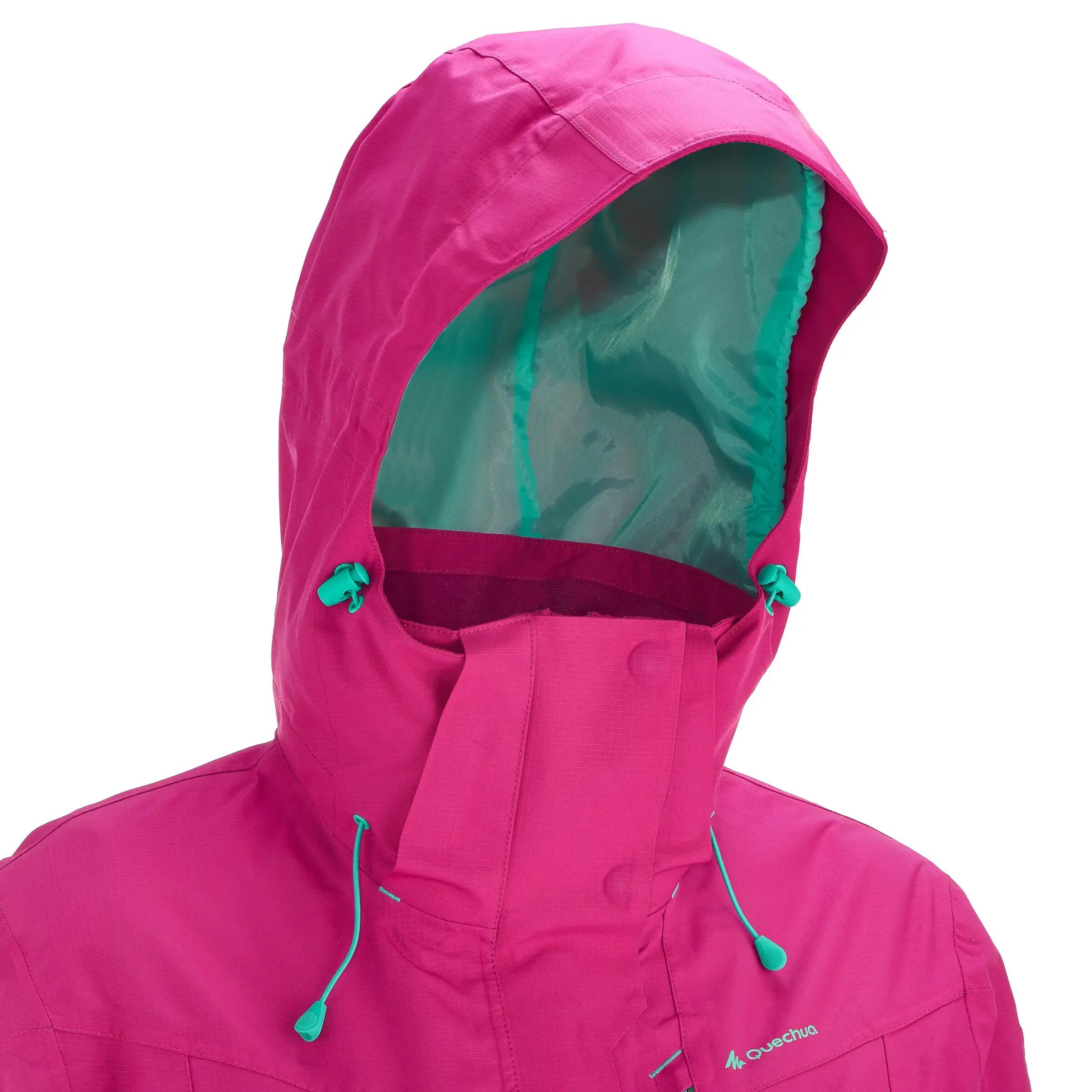 Forclaz 200 Rain Warm Women's Hiking 3-in-1 Jacket - Pink 4/24