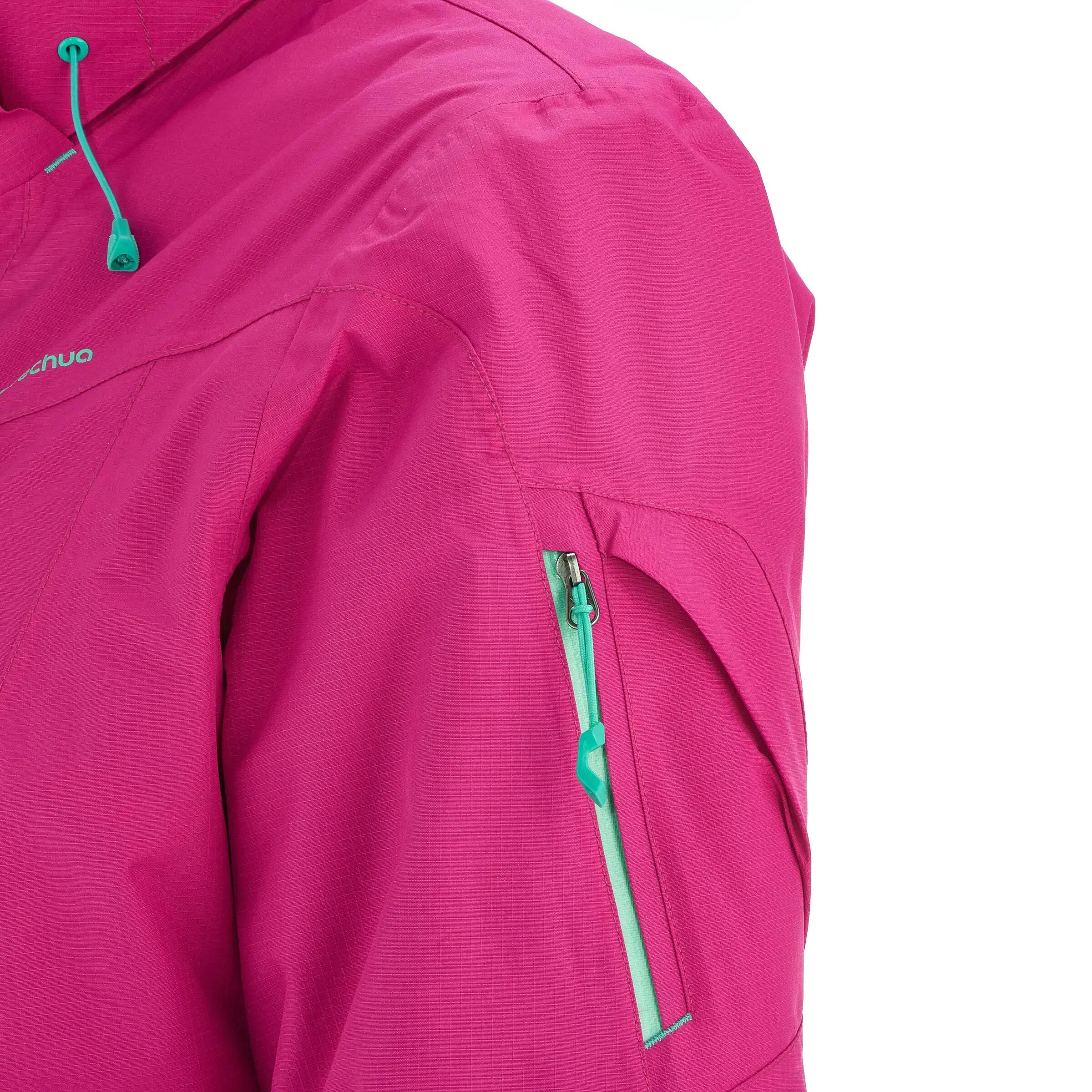 Forclaz 200 Rain Warm Women's Hiking 3-in-1 Jacket - Pink 16/24