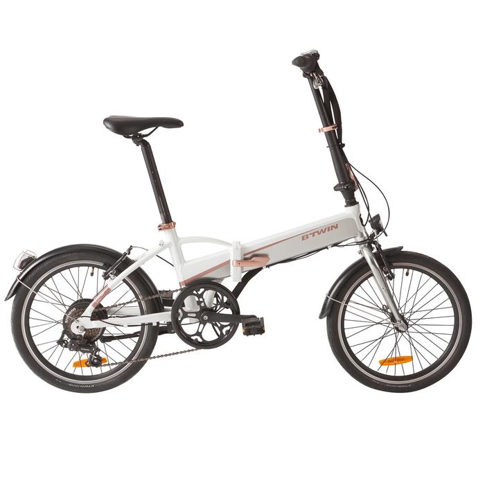 EBike Faltrad Klapprad 20 Zoll Tilt 500E B'twin DECATHLON