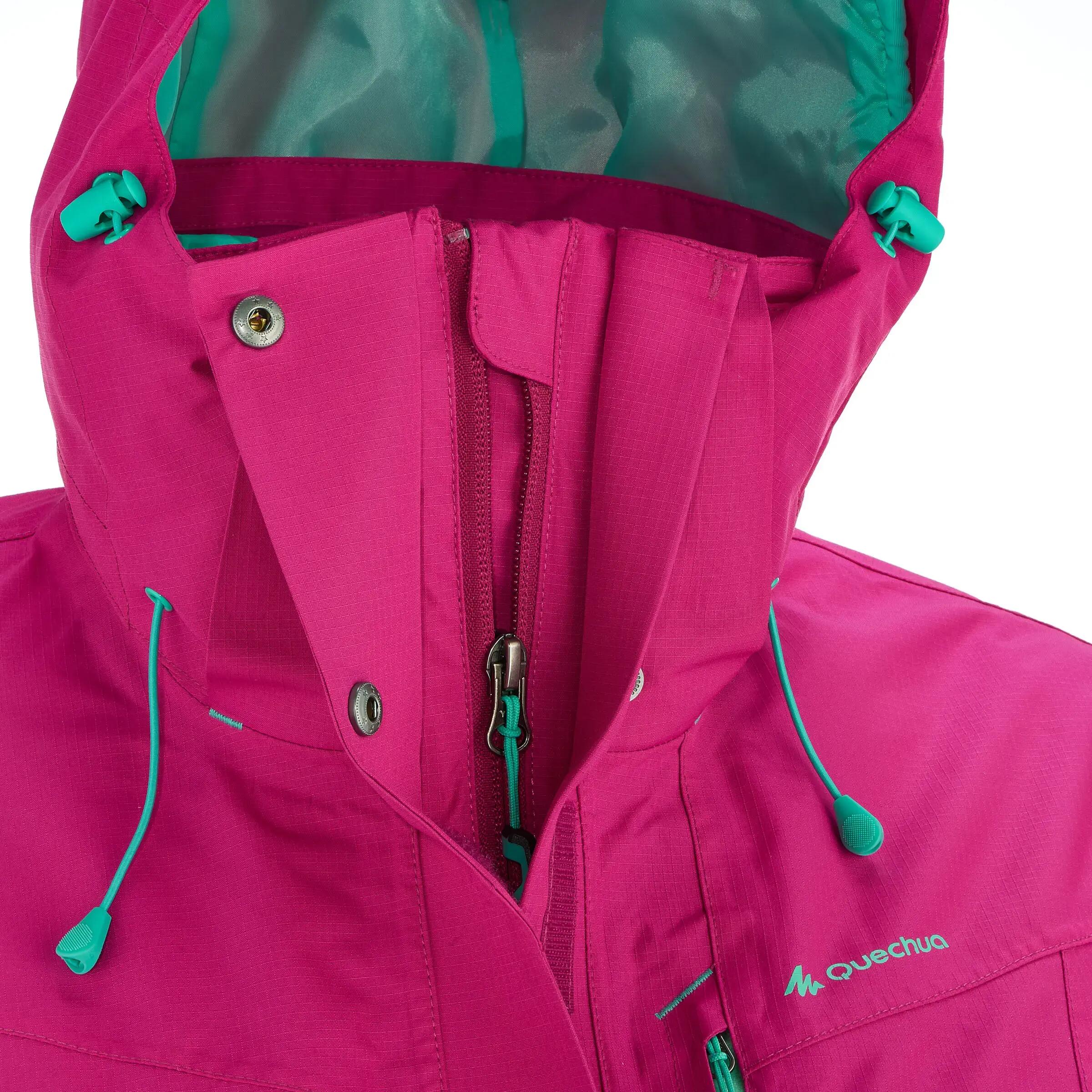 Forclaz 200 Rain Warm Women's Hiking 3-in-1 Jacket - Pink 8/24