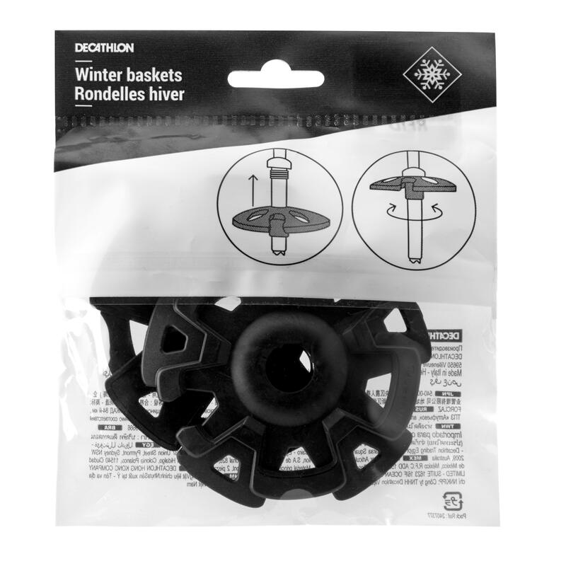 Set of 2 Winter Baskets for Hiking Poles
