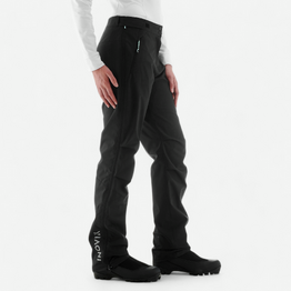 Surpantalon de ski de fond femme, OVERP 150 noir