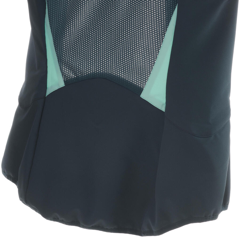 Langlaufweste XC S 500 Damen grau/blau