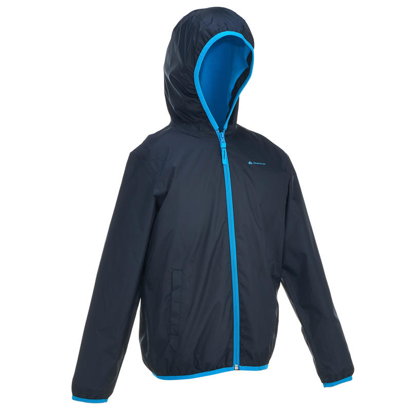 Chamarra cálida impermeable travesía niña Hike 50 Warm azul marino Chamarra cálida impermeable travesía niña Hike 50 Warm azul marino