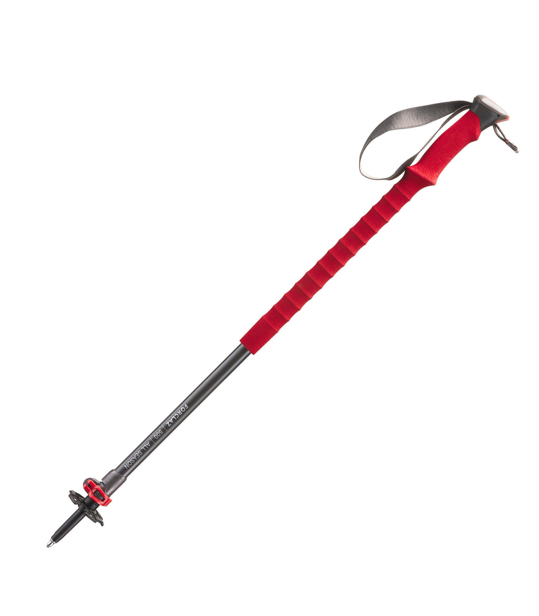 Hiking Pole Quechua SH500 All Season - red