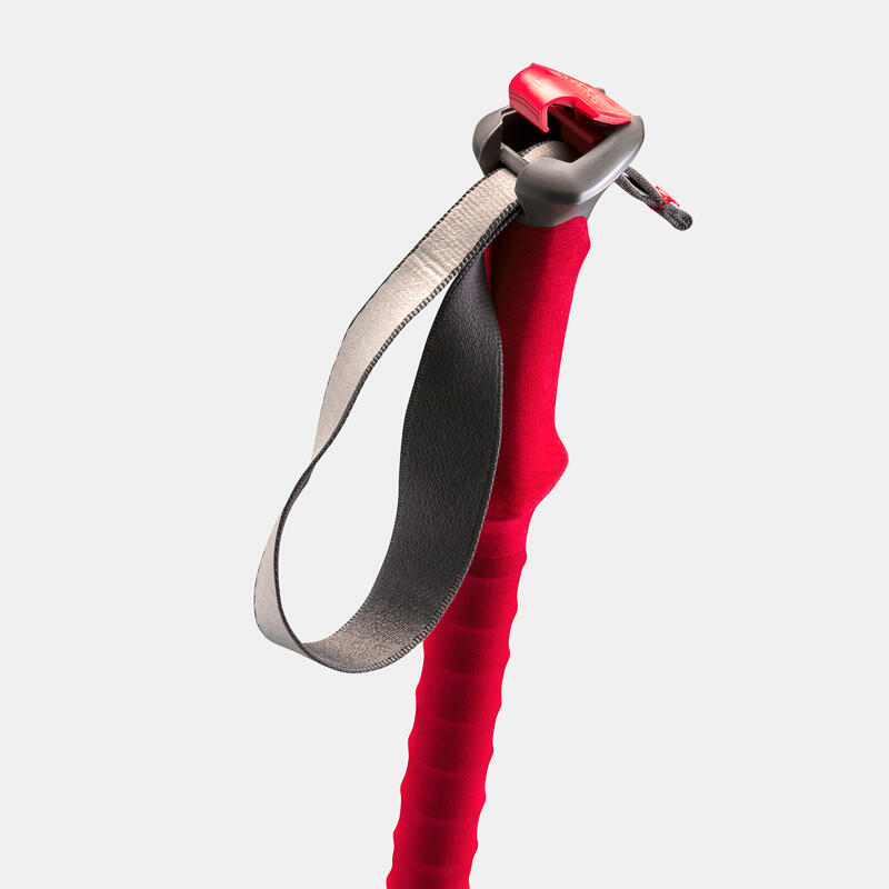 1 Hiking Pole Snow SH500 All season - Red