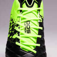 Agility 500 FG Adult Dry Pitches Football Boots - Black/Yellow