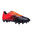 Chaussure de football adulte terrains secs Agility 500 FG grise orange
