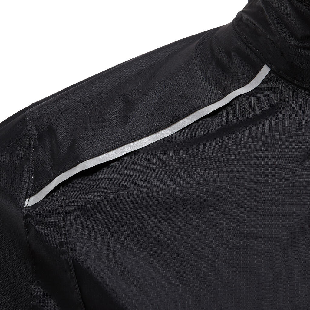 MTB-Regenjacke ST 500 schwarz