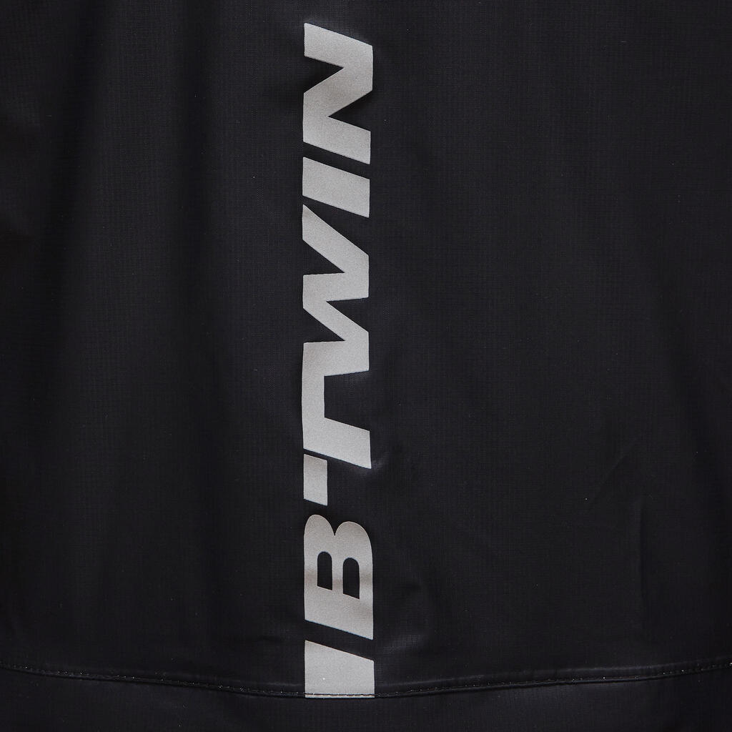MTB-Regenjacke ST 500 schwarz