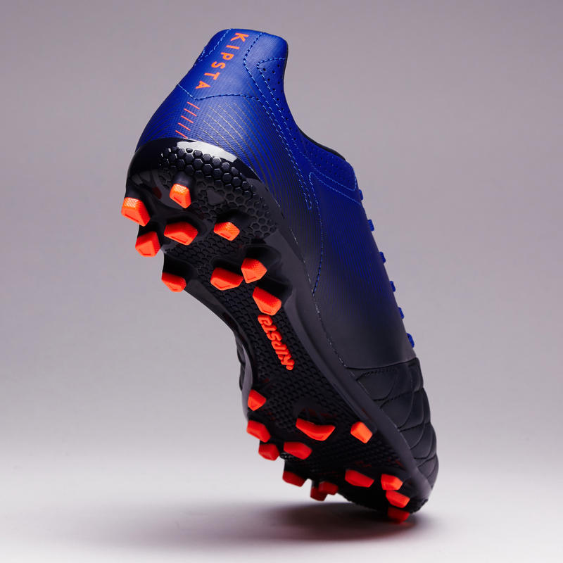 Agility 700 AG Adults' Artificial Pitch Football Boots Dark Blue Decathlon