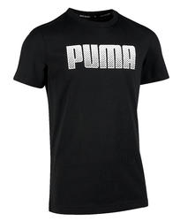 T-Shirt manches courtes Gym garçon noir imprimé
