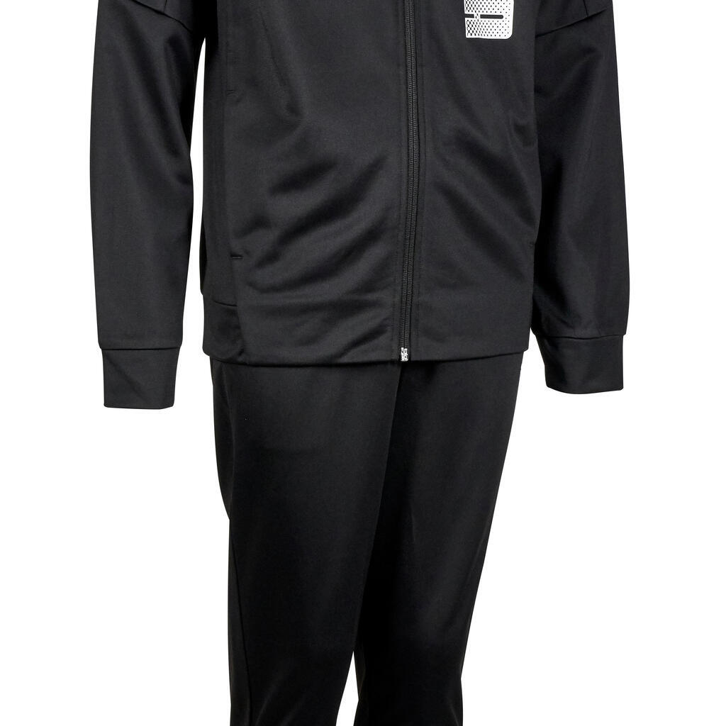 Boys' Gym Tracksuit - Black