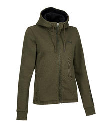 Veste Puma 100 capuche Gym Stretching femme kaki