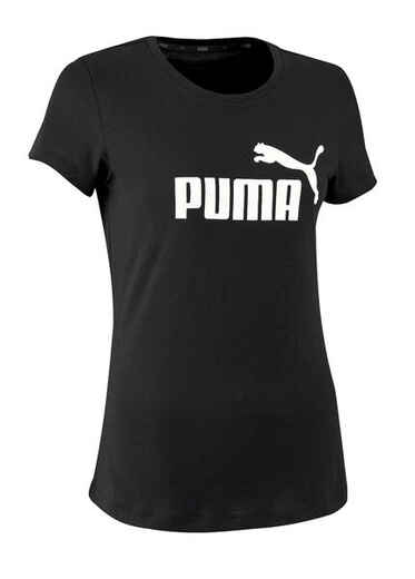 
      100 Essential Women's Stretching T-Shirt - Black Logo
  