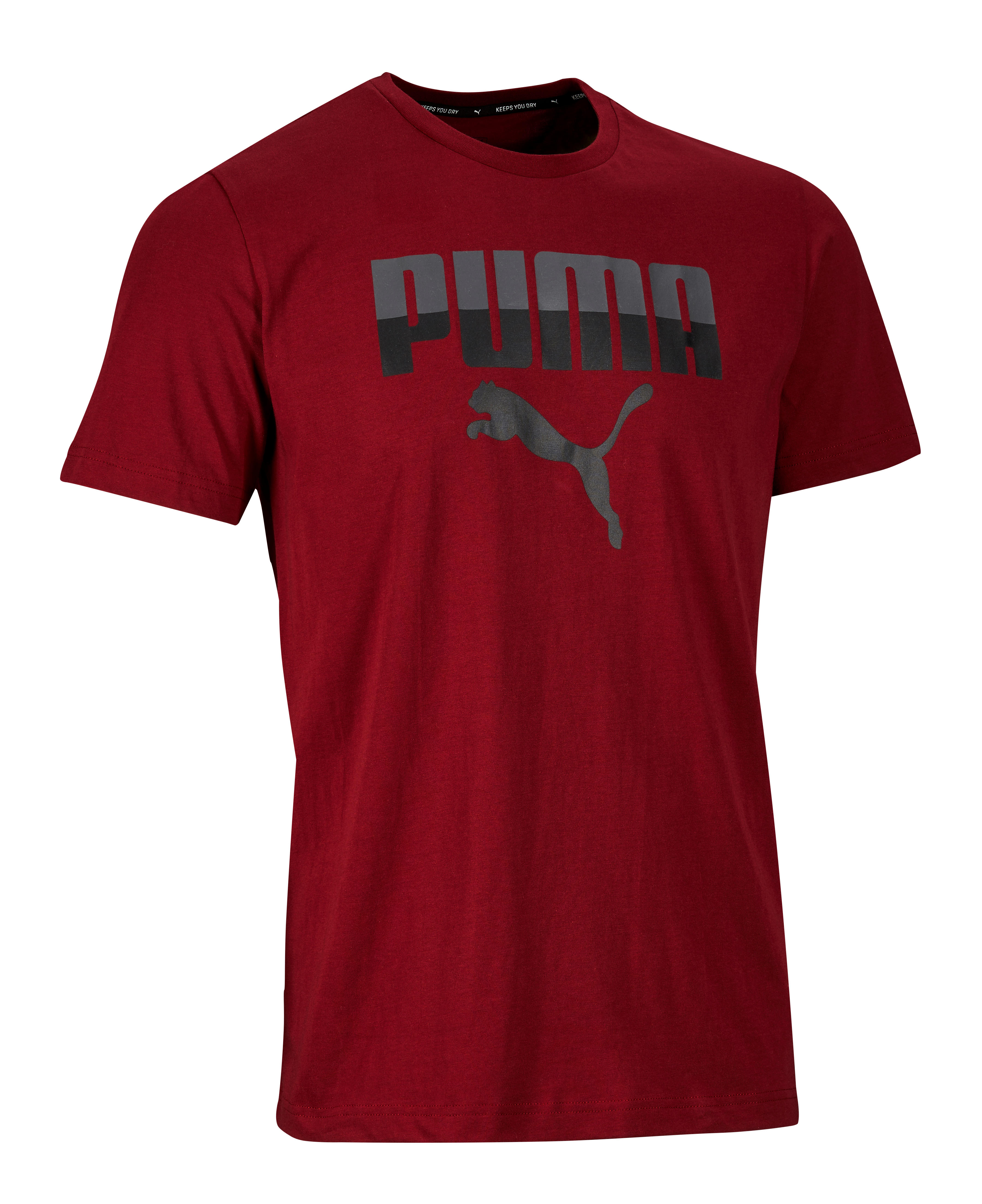 tee shirt puma bordeaux