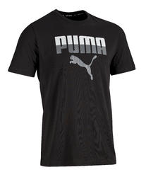 T-shirt Logo Puma 100 Gym Stretching homme noir