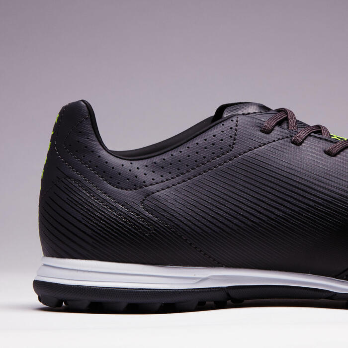 Agility 700 HG Adult Firm Pitch Football Boots Black/Grey Decathlon