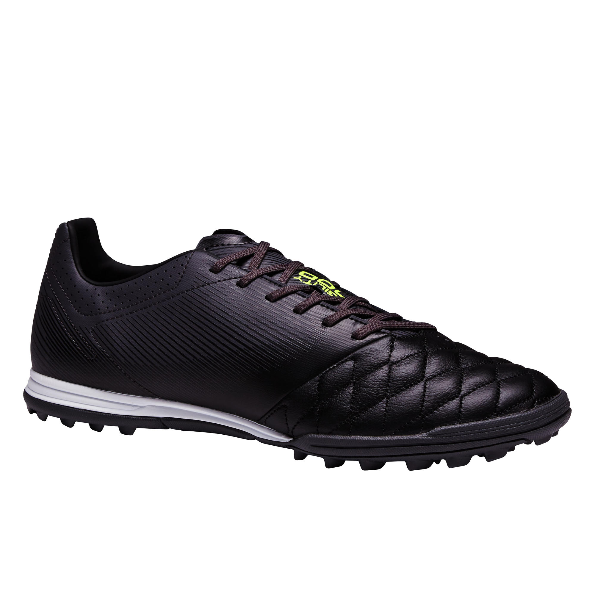 Chaussure de football adulte terrain dur Agility 540 cuir HG noire Kipsta by Decathlon