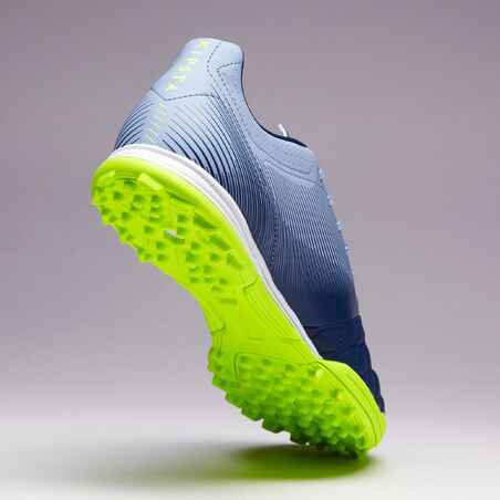 حذاء طويل للكبار للعب على ملاعب النجيل الصناعي Agility 300 HG- أسود/ أزرق