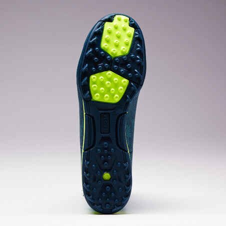 حذاء طويل Agility 900 HG لكرة القدم، بالملاعب الصلبة، للأطفال – لون أخضر بترولي