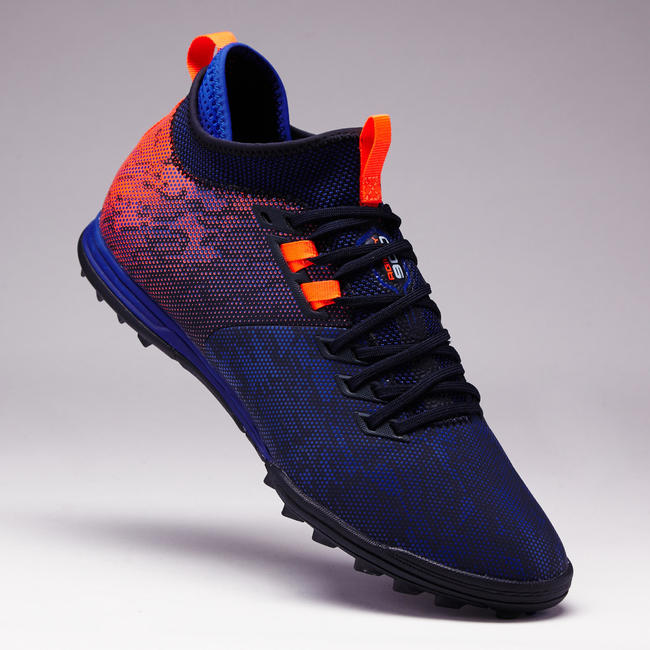 Agility 900 HG Adult Hard Ground Football Boots Blue/Orange