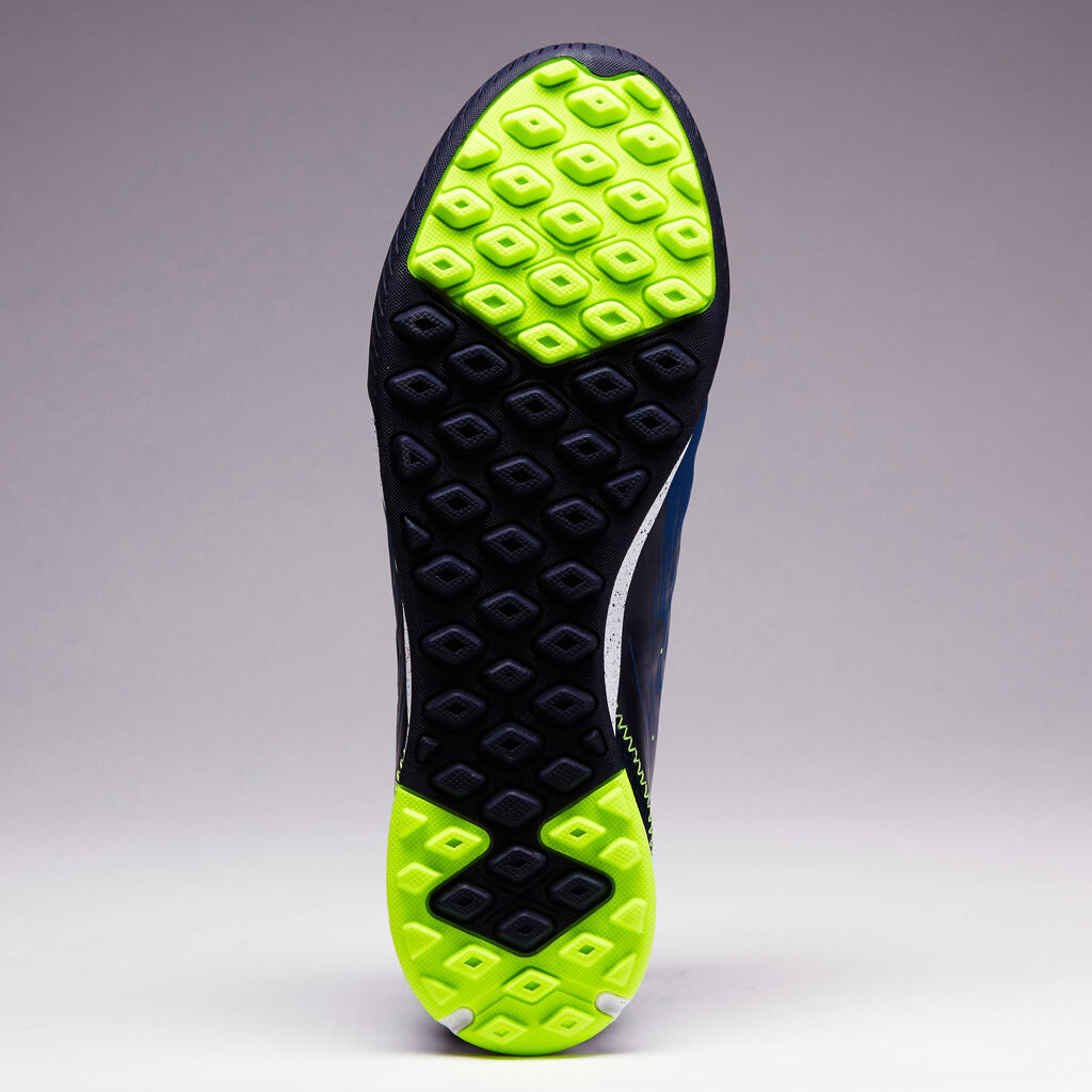 Fussballschuhe Nocken Fifter 900 HG Hartböden Erwachsene blau/gelb