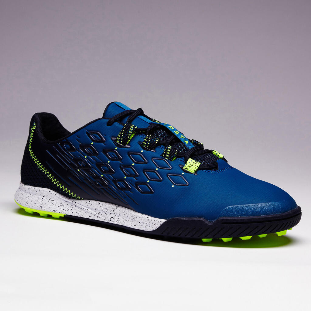 Fussballschuhe Nocken Fifter 900 HG Hartböden Erwachsene blau/gelb