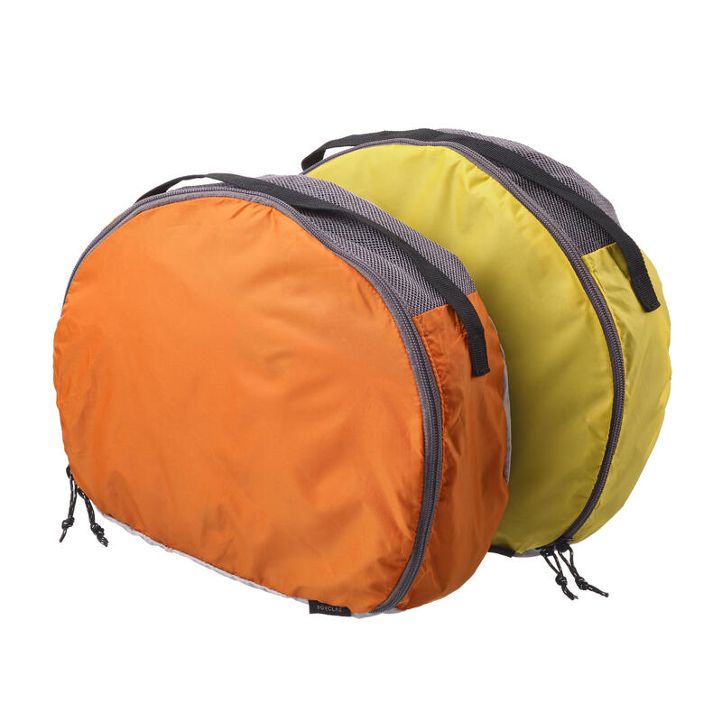 Zestaw 2 pokrowców trekkingowych - PÓŁKSIĘŻYC - 2 x 7 l