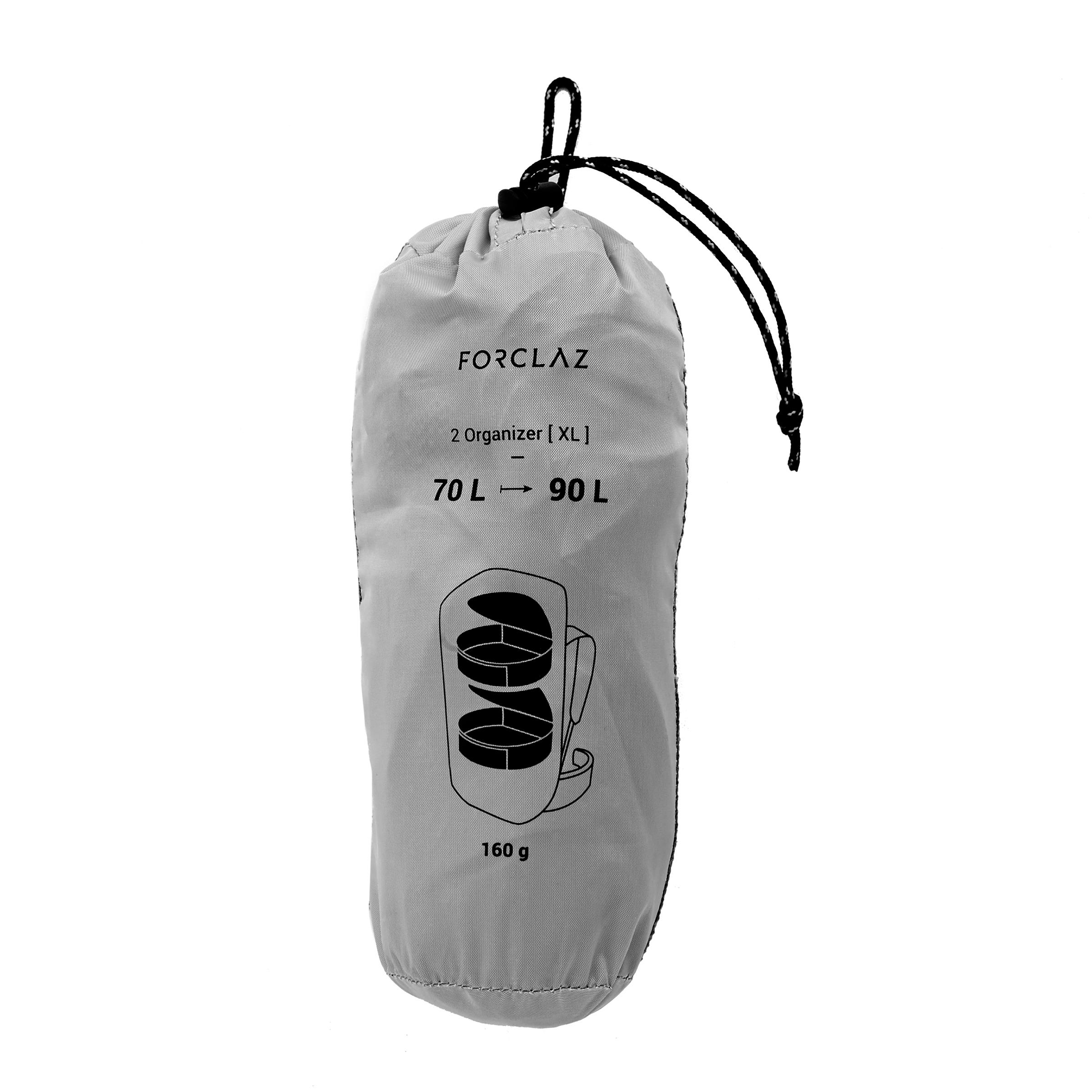 

2 Half-Moon Bags For 70-90 L Trek Backpack