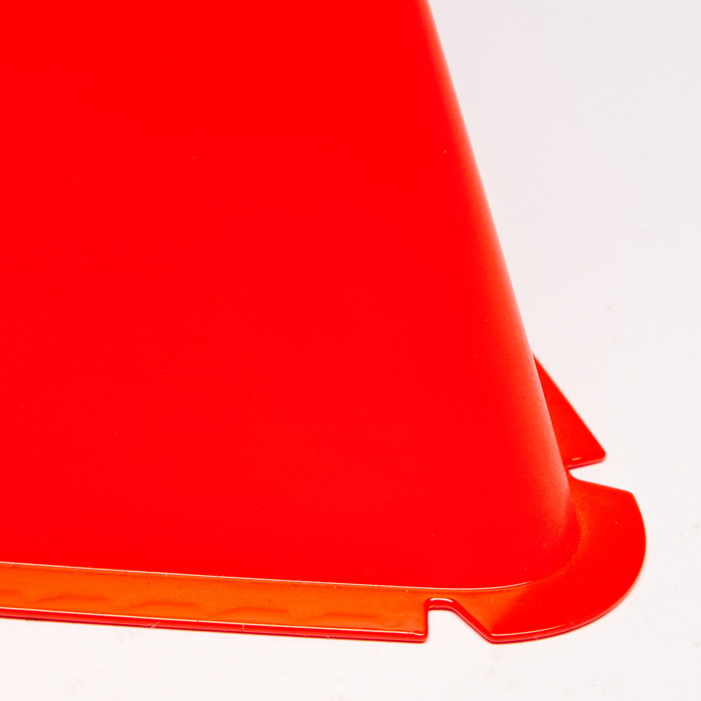 Football Training Cones 15cm 6-Pack Essential - Orange