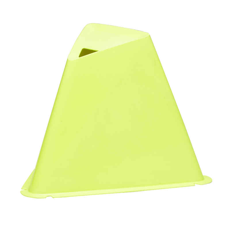 Trainingskegel Essential 15 cm 6er-Set gelb